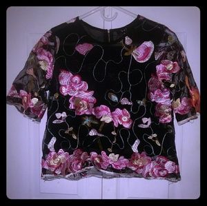 Goregous Floral Crop top